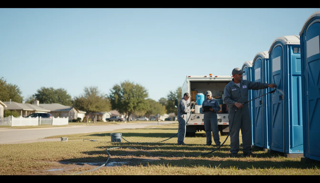 Long-Term Portable Toilet Rental in Marshall, AR near me
